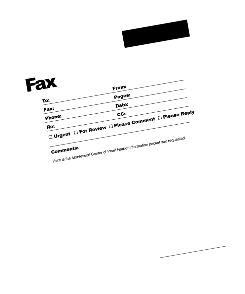 Copertina Fax