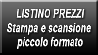 Listino prezzi stampa e scansione piccolo formato