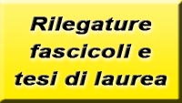 Rilegature fascicoli e tesi di laurea